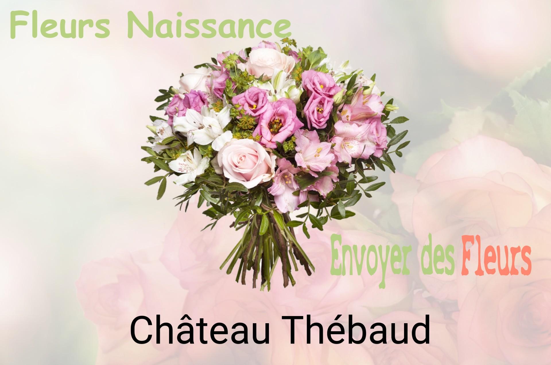 Bouquet de fleurs de naissance livré à Château-Thébaud