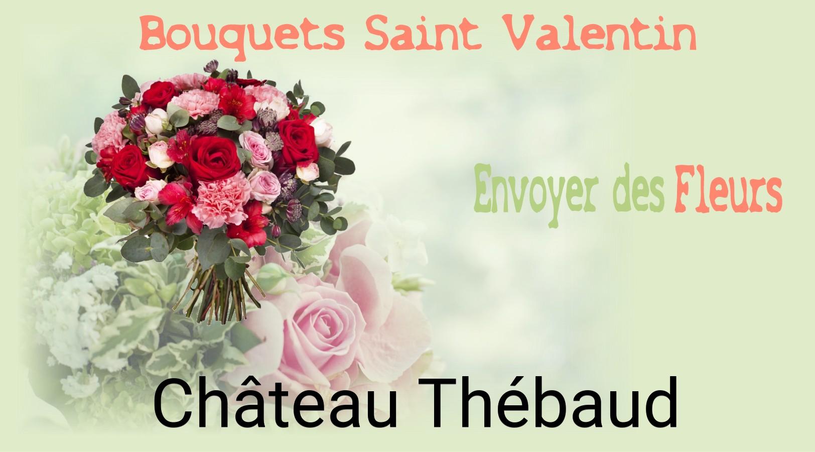 Roses de Saint-Valentin livrées à Château-Thébaud